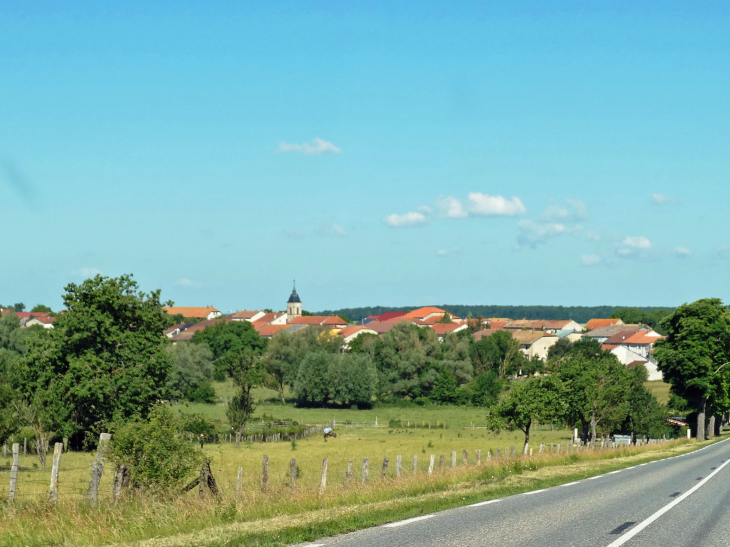 Vue sur le village - Azoudange