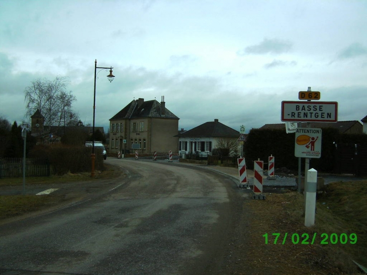 Entrée du village - Basse-Rentgen