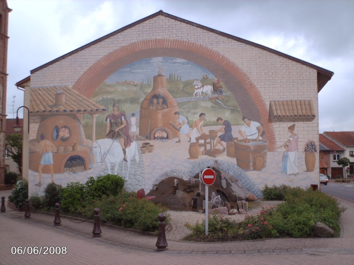 Une fresque - Boucheporn