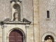 Photo suivante de Boulange détails sur la façade de l'église