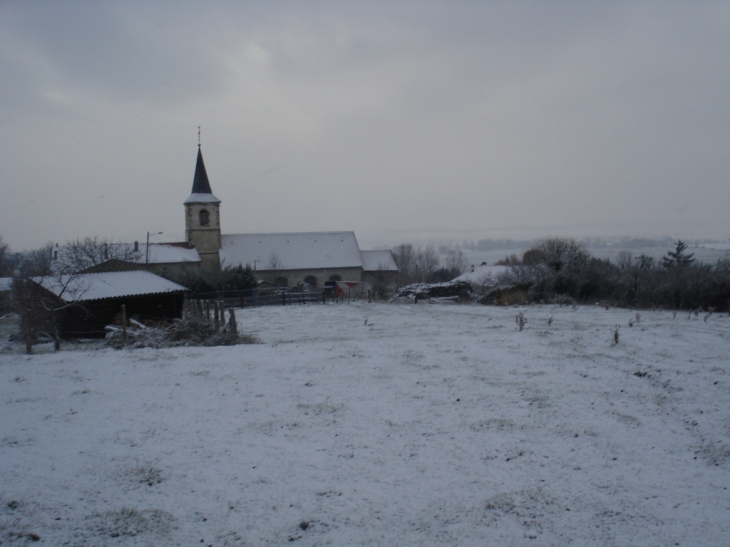 Neige à Boustroff