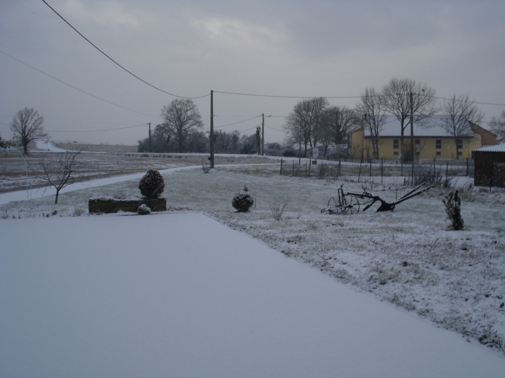 Neige à Boustroff