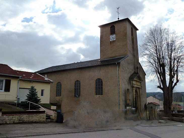 Vers l'église - Buding