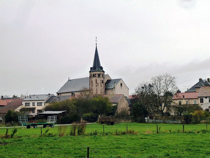 Vue sur le village - Cattenom