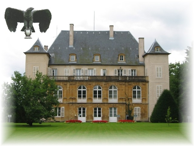 Château d'Urville, ancienne propriété de l'empereur Guillaume II durant la première annexion. - Courcelles-Chaussy