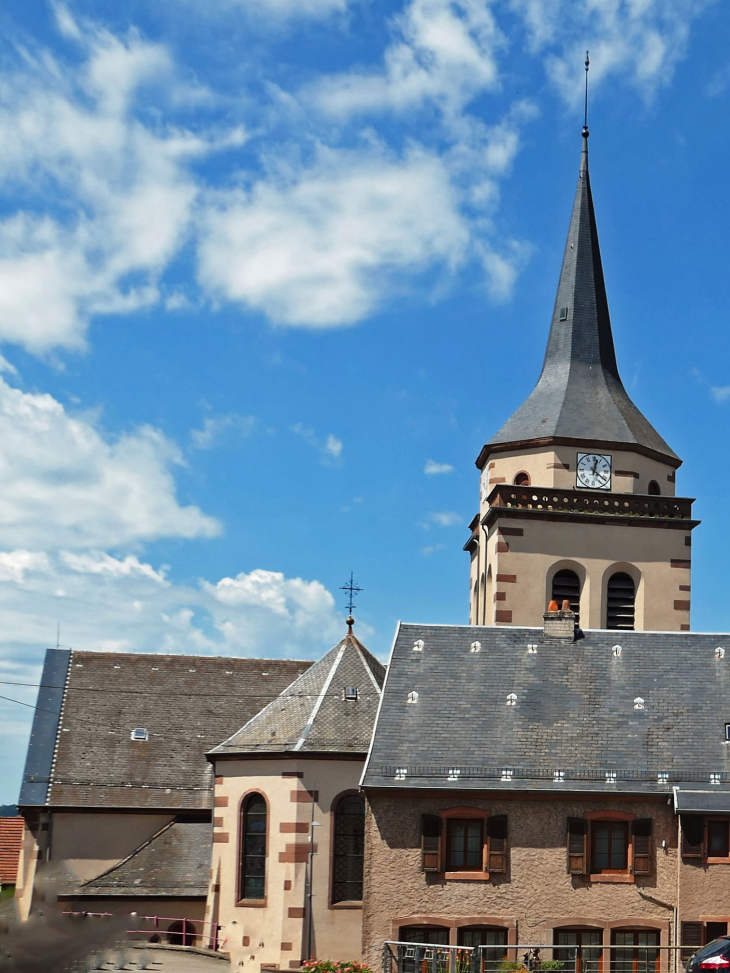 Vers l'église - Dabo