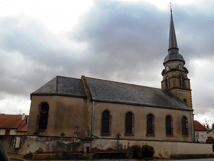 L'église - Domnom-lès-Dieuze