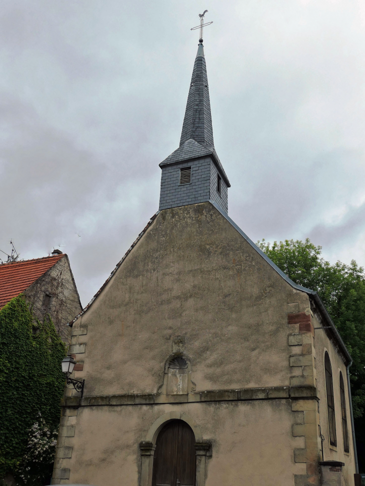 Rue de l'Hôtel de Ville : la chapelle de la Vierge - Fénétrange