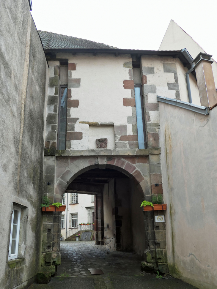 L'entrée du château - Fénétrange