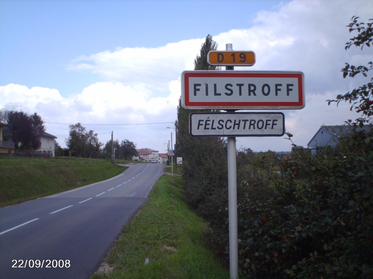 Entrée du village - Filstroff