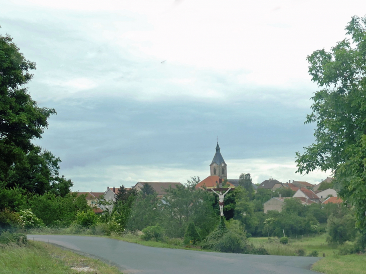 Vue sur le village - Foulcrey