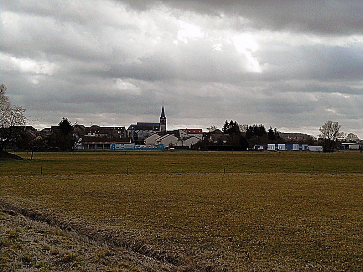 Vue sur le village - Freybouse