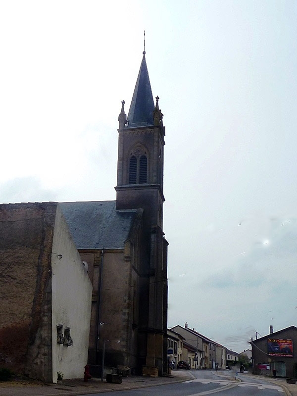 Vers l'église - Gravelotte