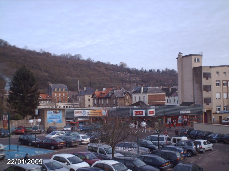 Vue sur la zone commercial - Hayange