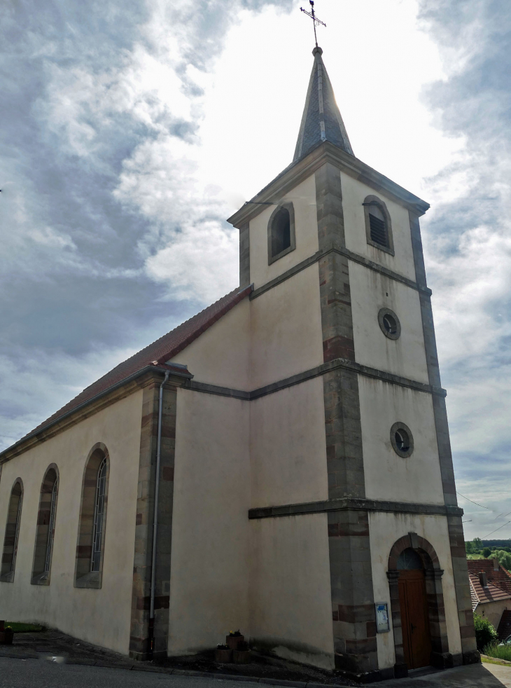 Le temple protestant - Hellering-lès-Fénétrange