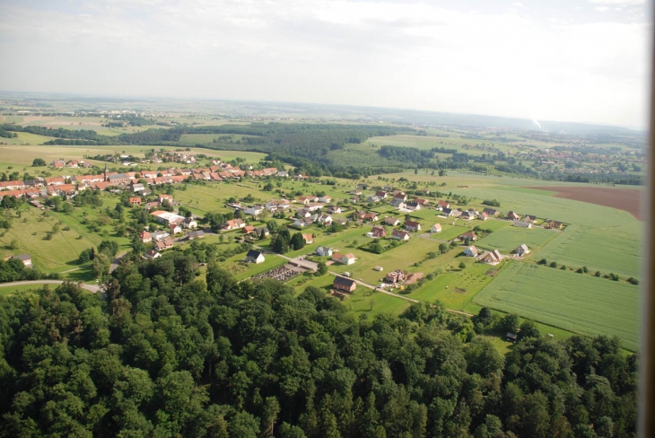 Vue d'un nouveau quartier de  Henridorff