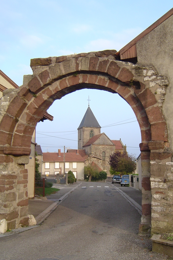 Vue sur l'église - Hesse