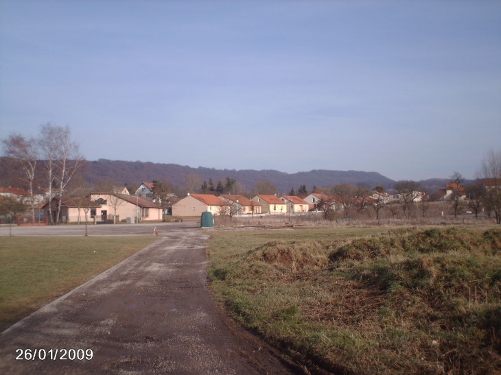 Salle polyvalente et lotissement - Hombourg-Budange