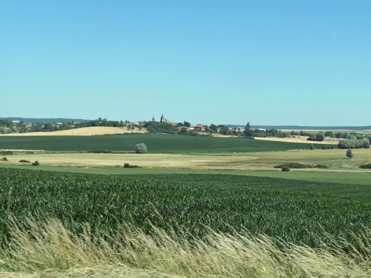 Le village vu de loin - Juvelize