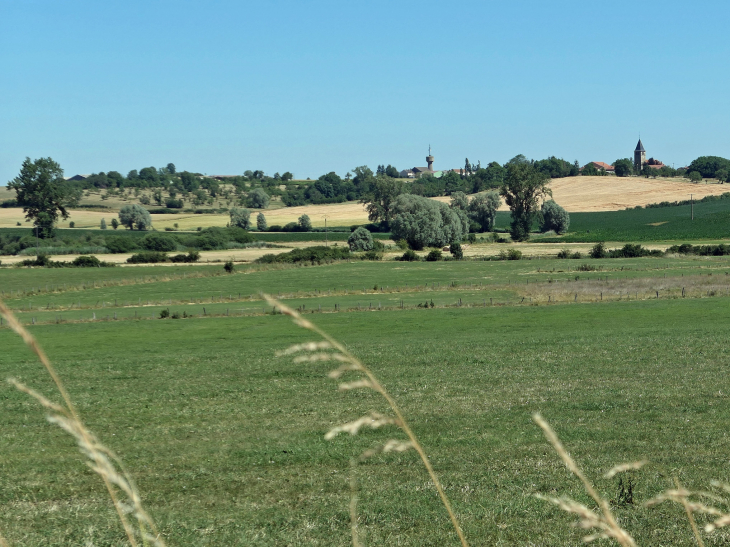 Vue sur le village - Juvelize