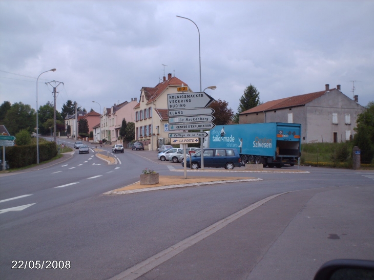 Une rue - Kédange-sur-Canner