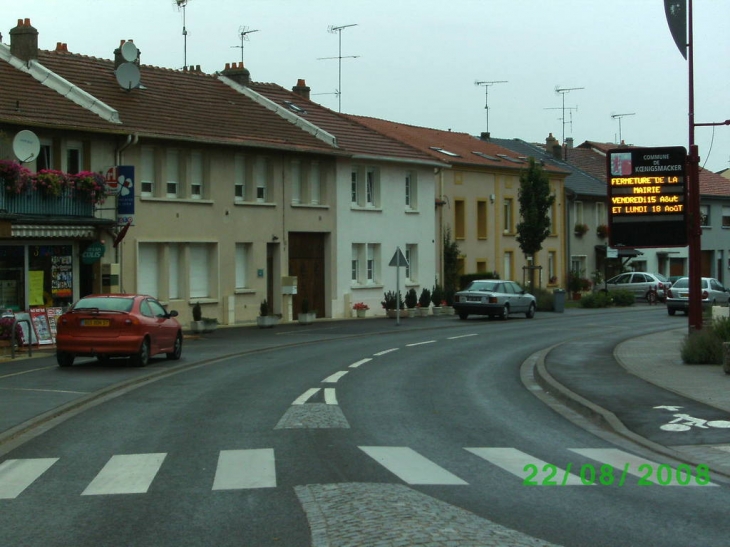 Route de Metrich - Kœnigsmacker