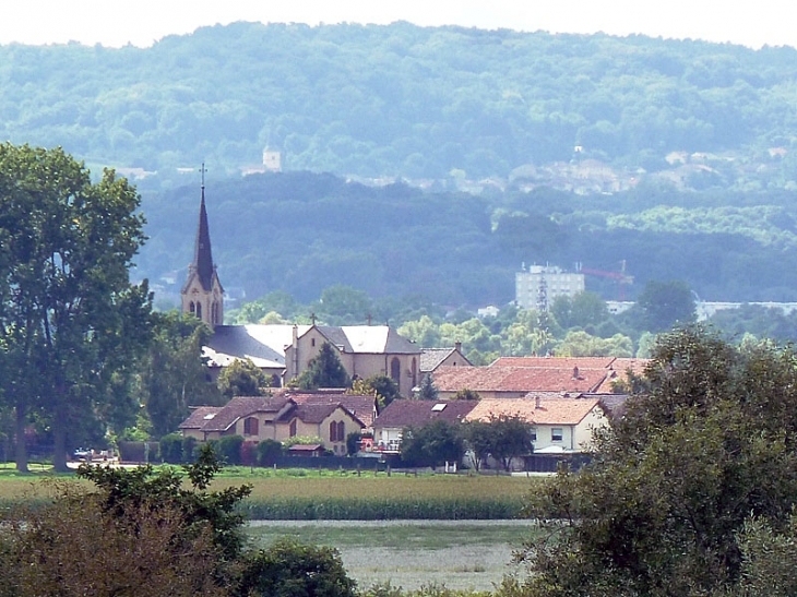 Sous les villages du Mont Saint Quentin - La Maxe