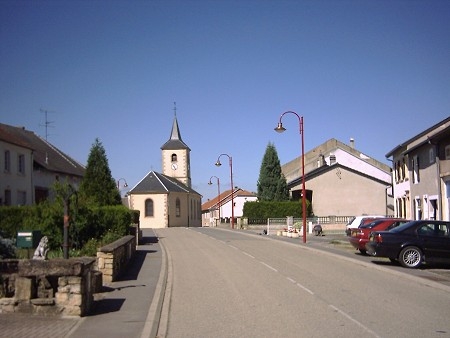 Eglise - rue de Rioux-Martin - Macheren