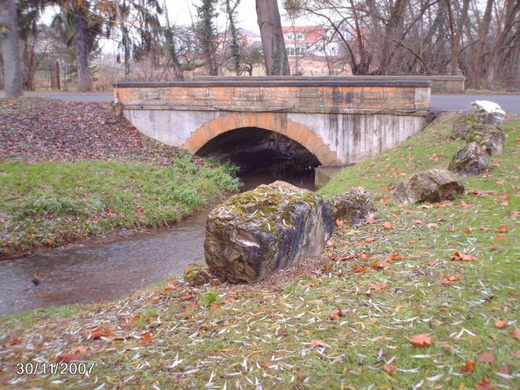 Pont rue de la gare - Malling