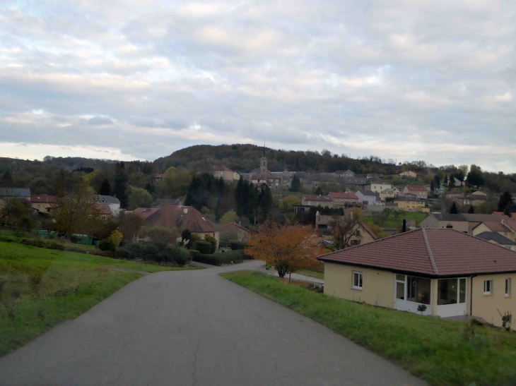 Vue sur le village - Manderen