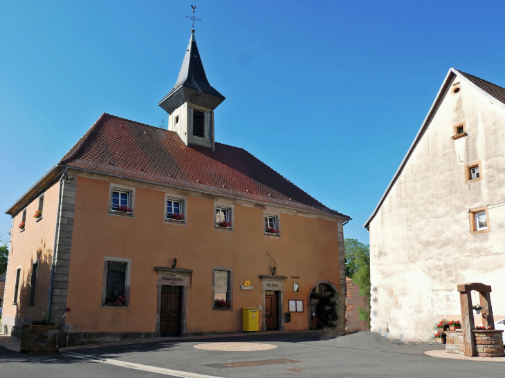 L'église luthérienne-mairie - Metting