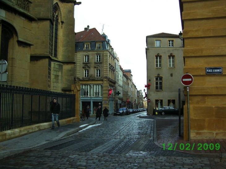 Rue du chamoine Cillin - Metz