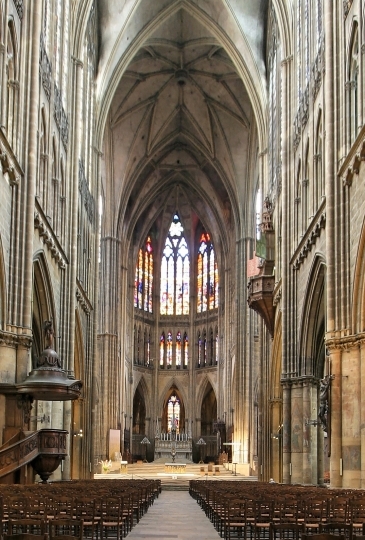 Nef de la Cathédrale - Metz