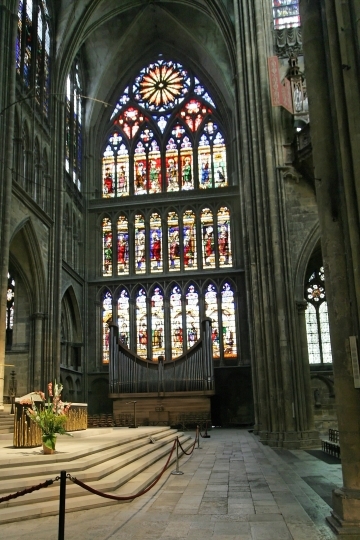 Un vitrail de la cathédrale - Metz