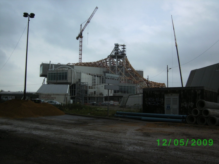 Construction du Centre Pompidou - Metz