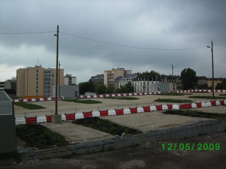 Aménagement de la rue aux Arénes - Metz