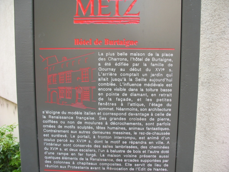 DESCRIPTIF PLACE DES CHARRONS - Metz