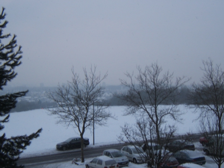 Vallieres sous la neige - Metz