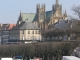 Photo suivante de Metz La cathédrale vue du plan d'eau