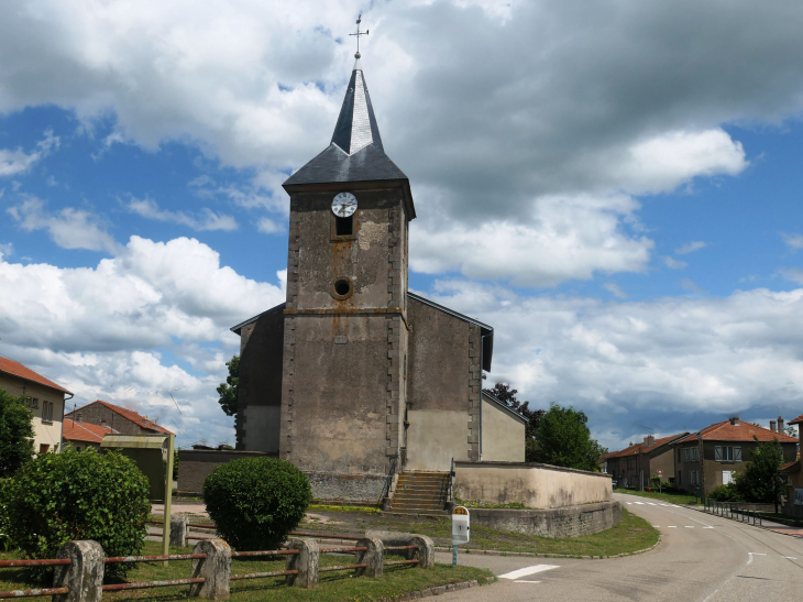 L'église - Moncourt