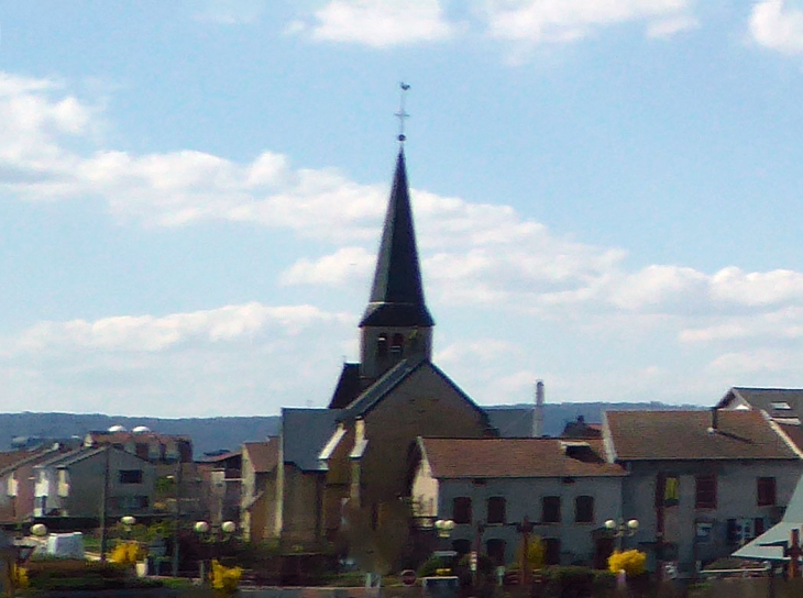 Vue sur le centre - Mondelange