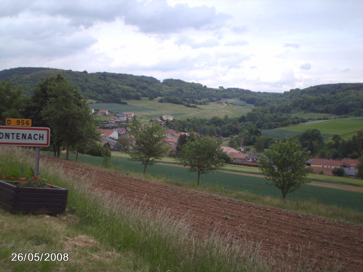 Entrée du village - Montenach