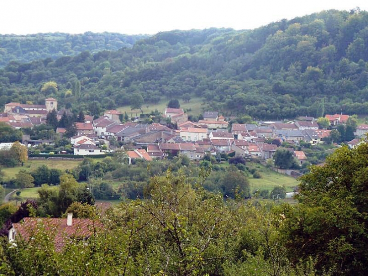 Vue d'ensemble de Fèves - Norroy-le-Veneur