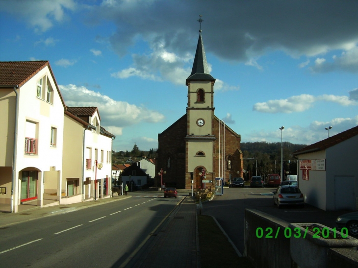 L'église - Porcelette