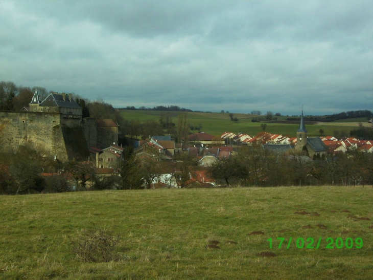 Vue du village - Rodemack