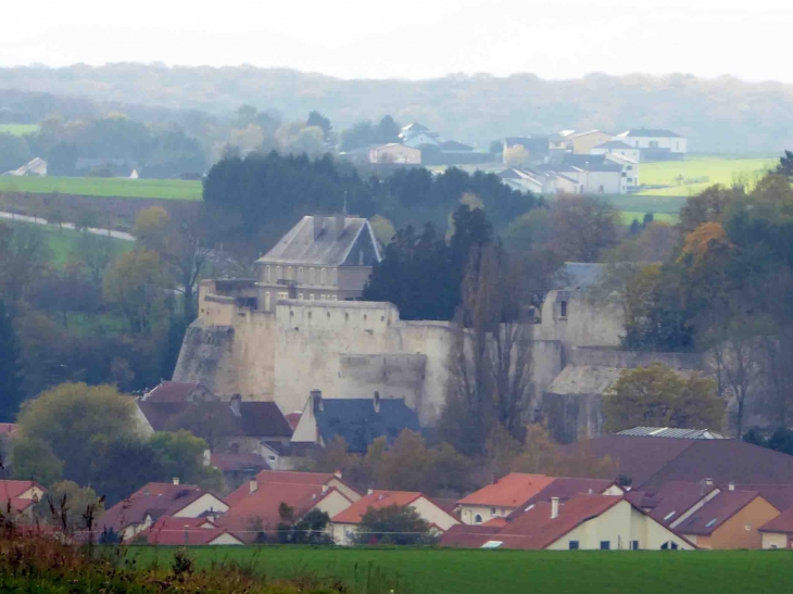 Vue sur le village - Rodemack