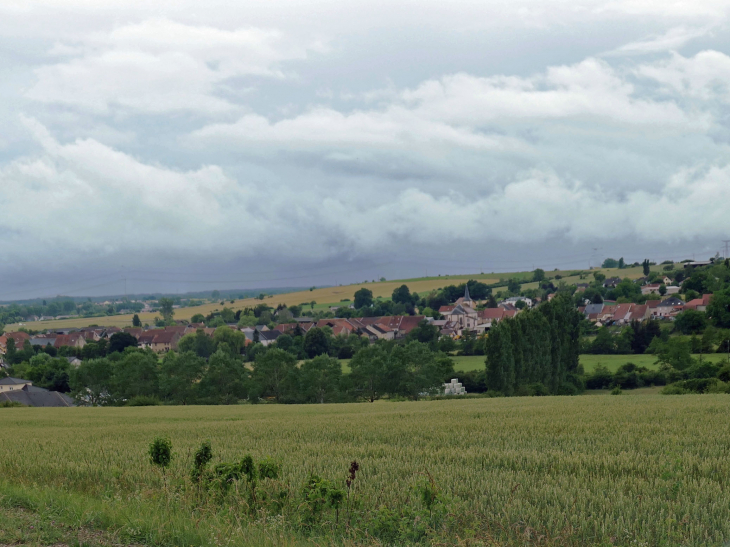 Vue sur le village - Romelfing