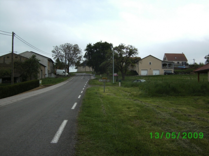 Entrée du village - Saint-François-Lacroix