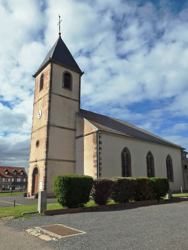 L'église - Saint-Jean-Kourtzerode