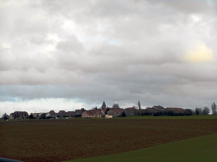 Vue sur Alemont - Saint-Jure